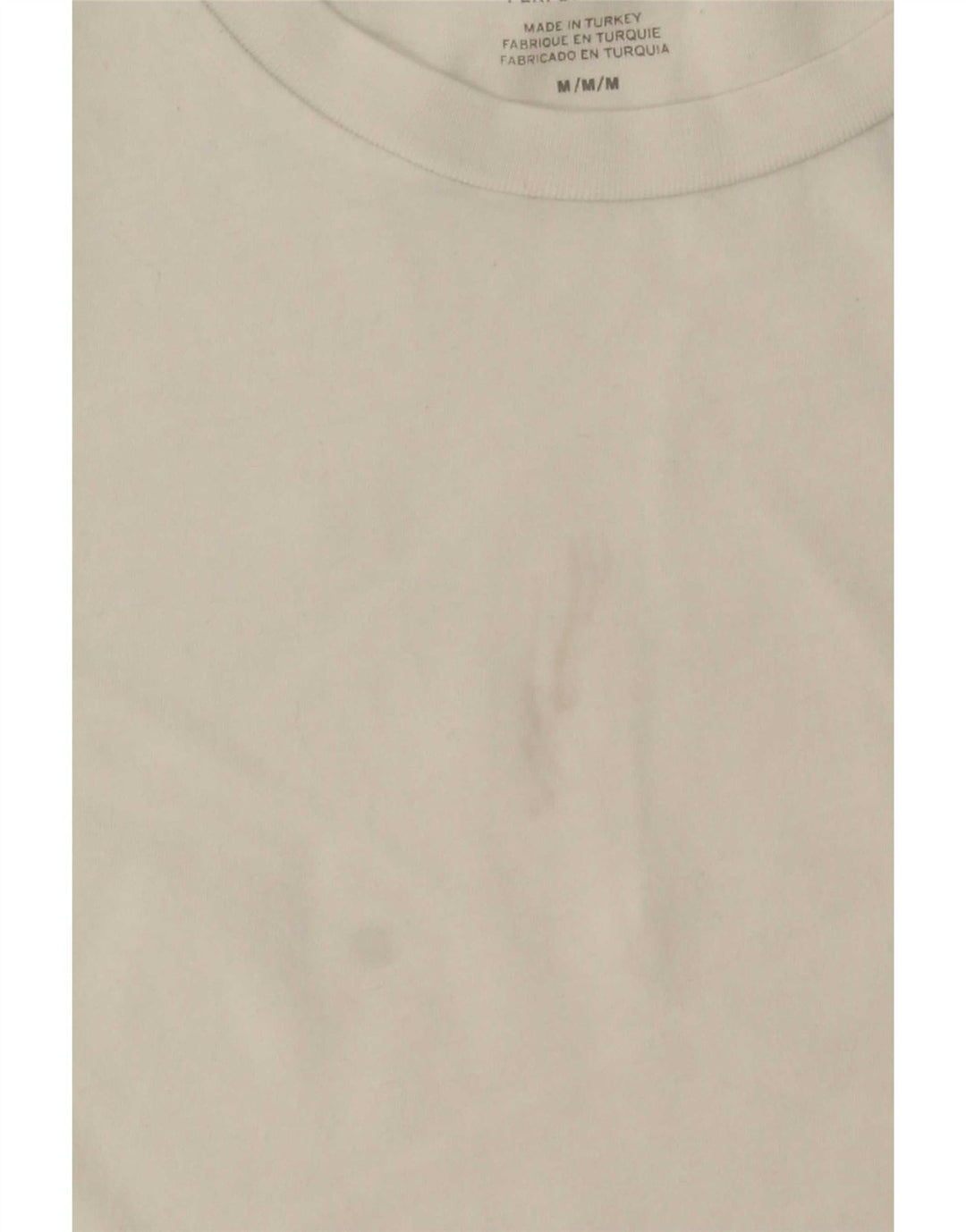 Levi's Dame T-Shirt Top UK 14 Medium White