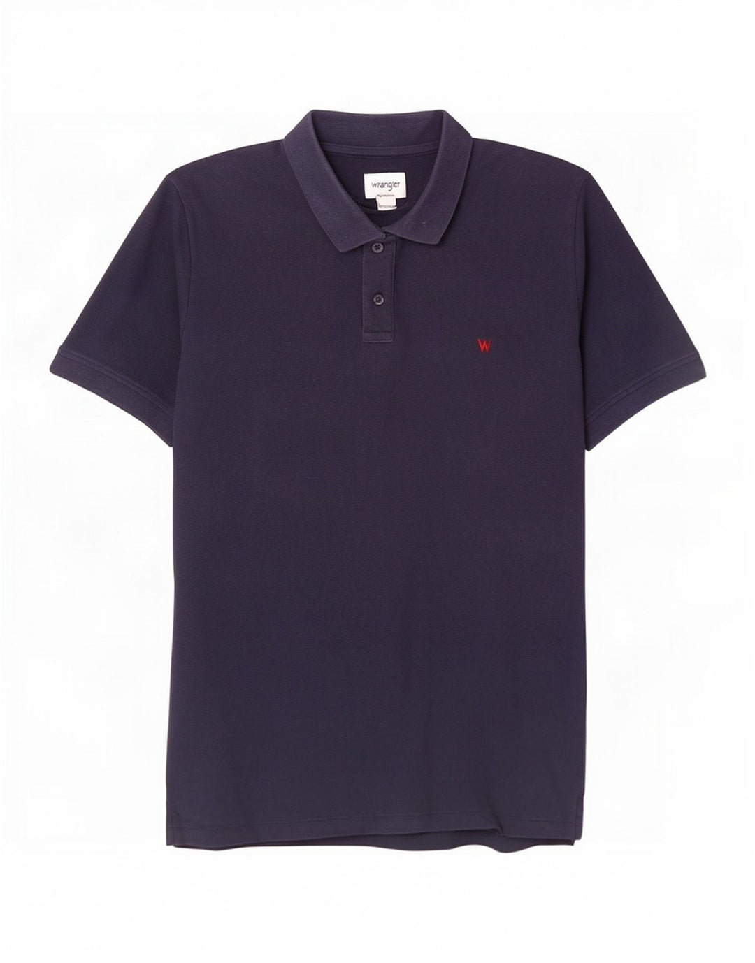 Wrangler Poloshirt til mænd Stor marineblå bomuld