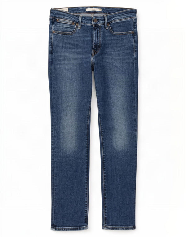 Levi's Womens 712 Slim Jeans W28 L28 Blue Cotton