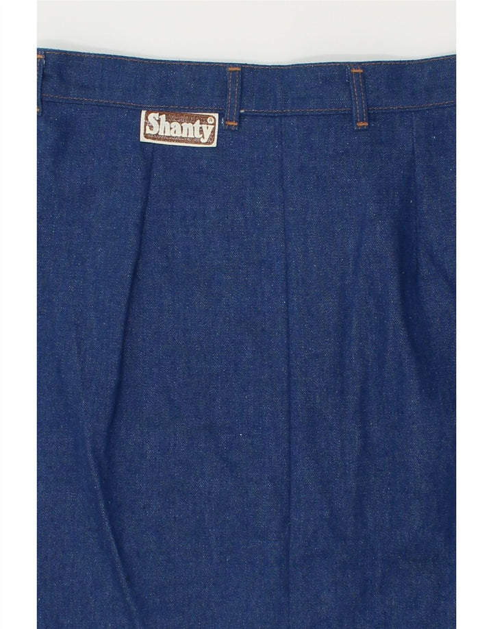 VINTAGE Womens Denim Skirt W30 Medium  Blue Vintage Vintage and Second-Hand Vintage from Messina Hembry 