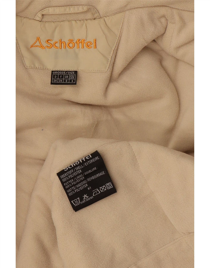 Schoffel Dame Windbreaker Jacket UK 8 Small Yellow Polyester