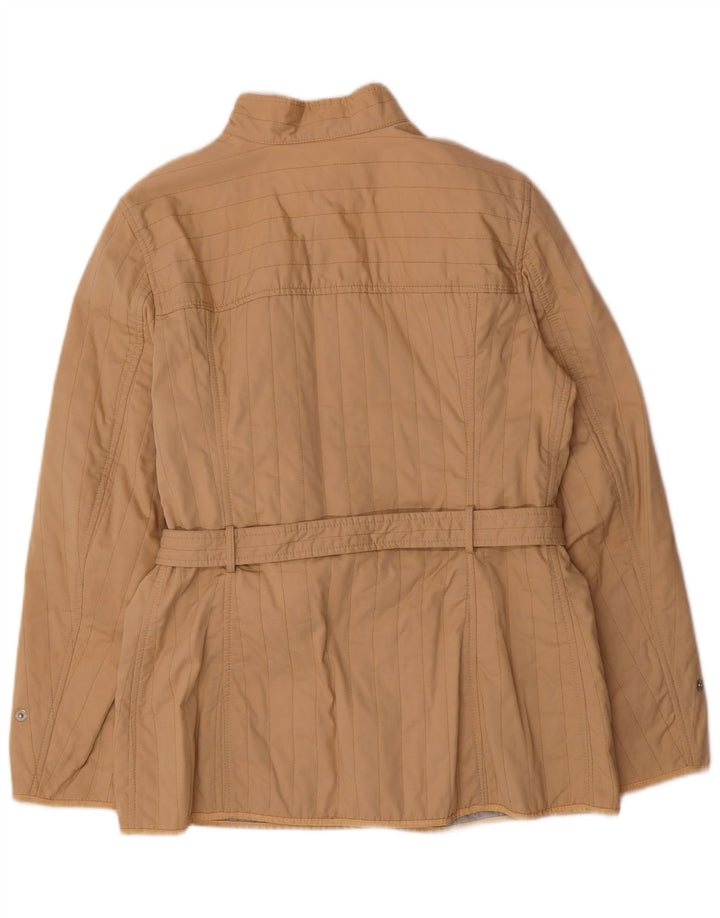 Fay Quiltet jakke til kvinder UK 18 XL Beige Bomuld