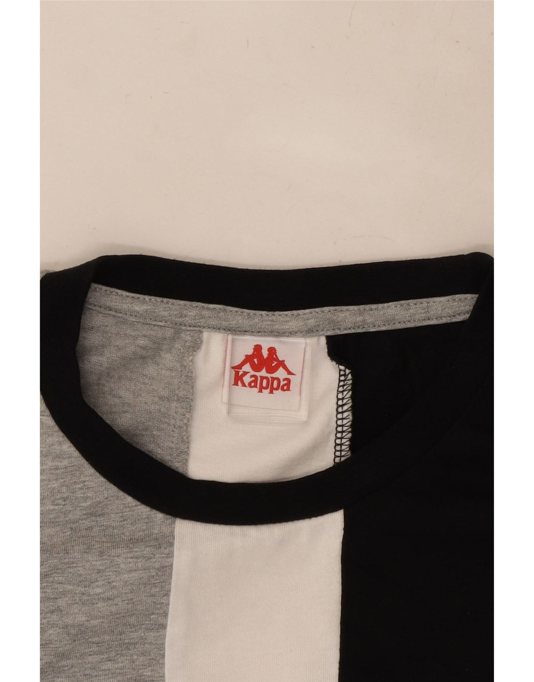 KAPPA Herre grafisk T-shirt Top XL Flerfarvet Colourblock