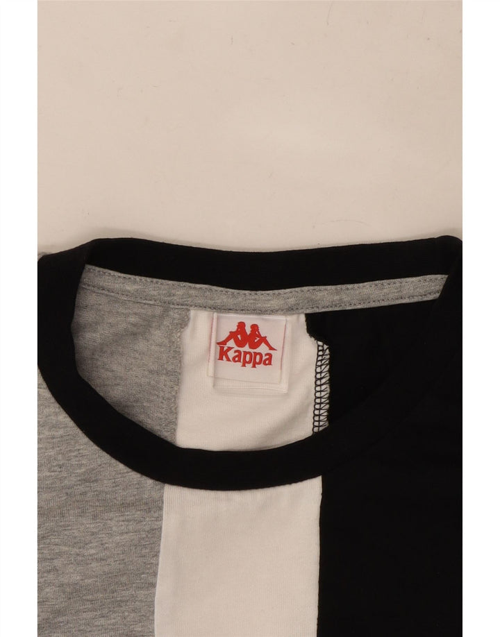 KAPPA Herre grafisk T-shirt Top XL Flerfarvet Colourblock