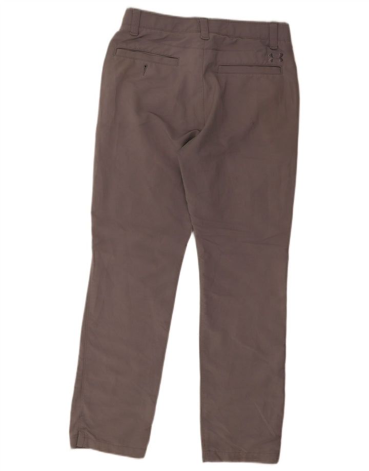 Under Armour Herre Lige Chino Bukser W30 L30 Grå Nylon