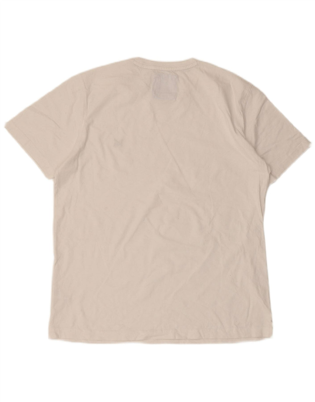 Crew Clothing Herre T-Shirt Top Stor Hvid Bomuld