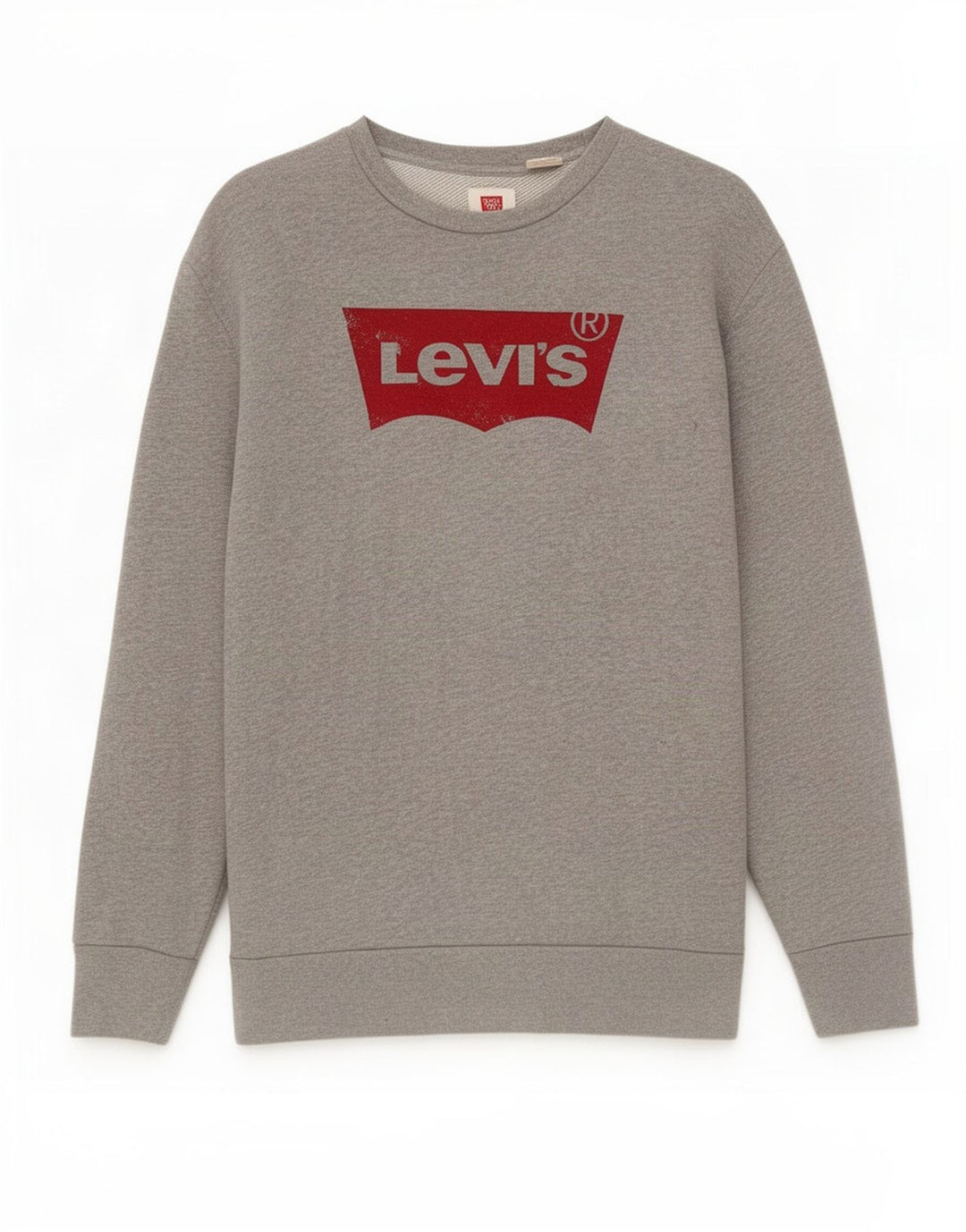 Levi's Herre grafisk sweatshirt Jumper Medium Grå Bomuld