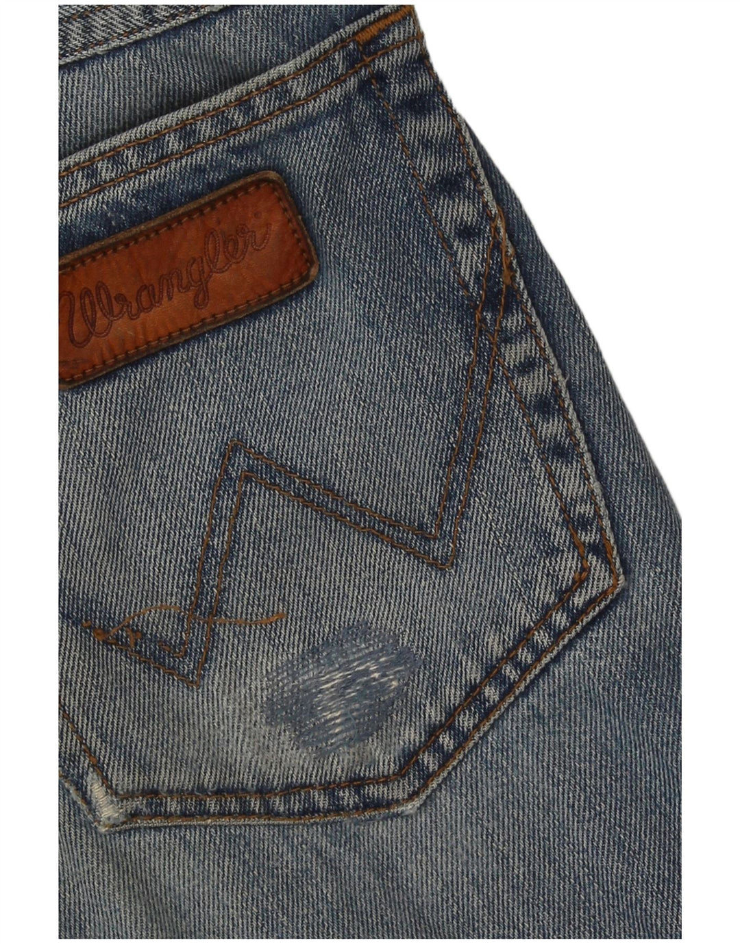 Wrangler Herre Texas Straight Jeans W30 L32 Blå Bomuld