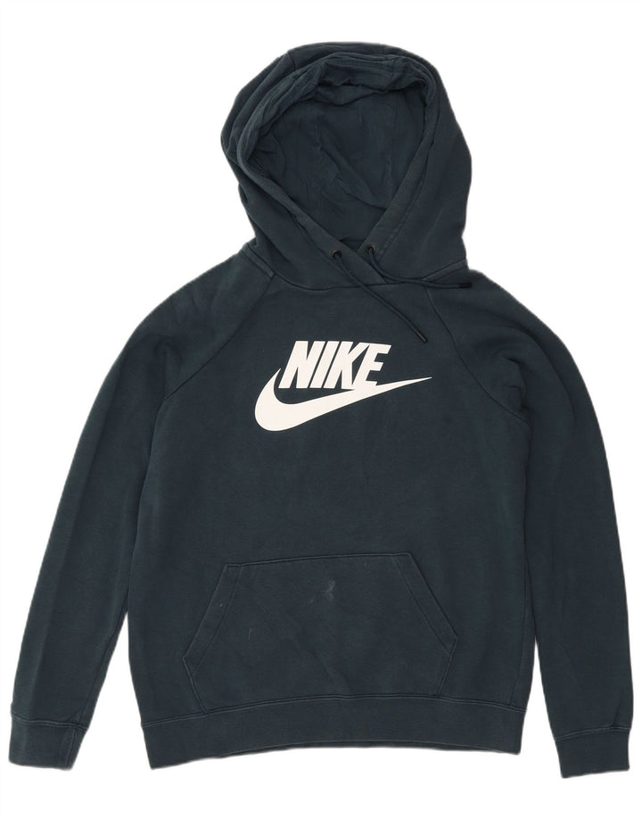 Nike grafisk hættetrøje til mænd, lille blå bomuld
