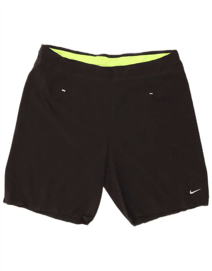 Nike Herre Dri Fit Sportshorts Medium Sort Polyester