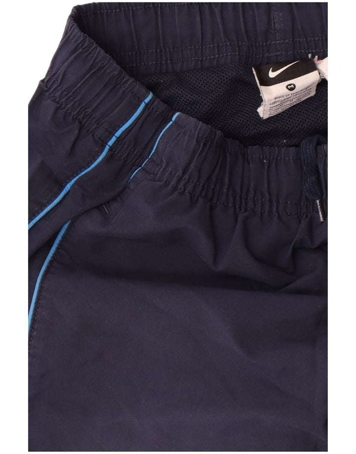 Nike Sportshorts til mænd Medium Navyblå stribet polyester