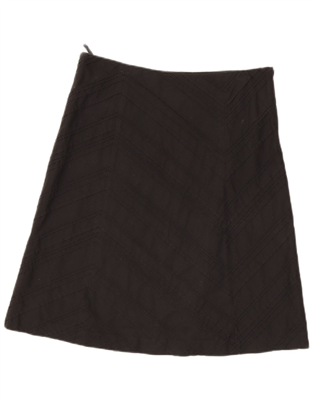 Esprit Dame A-Line Nederdel UK 10 Small W30 Black Bomuld