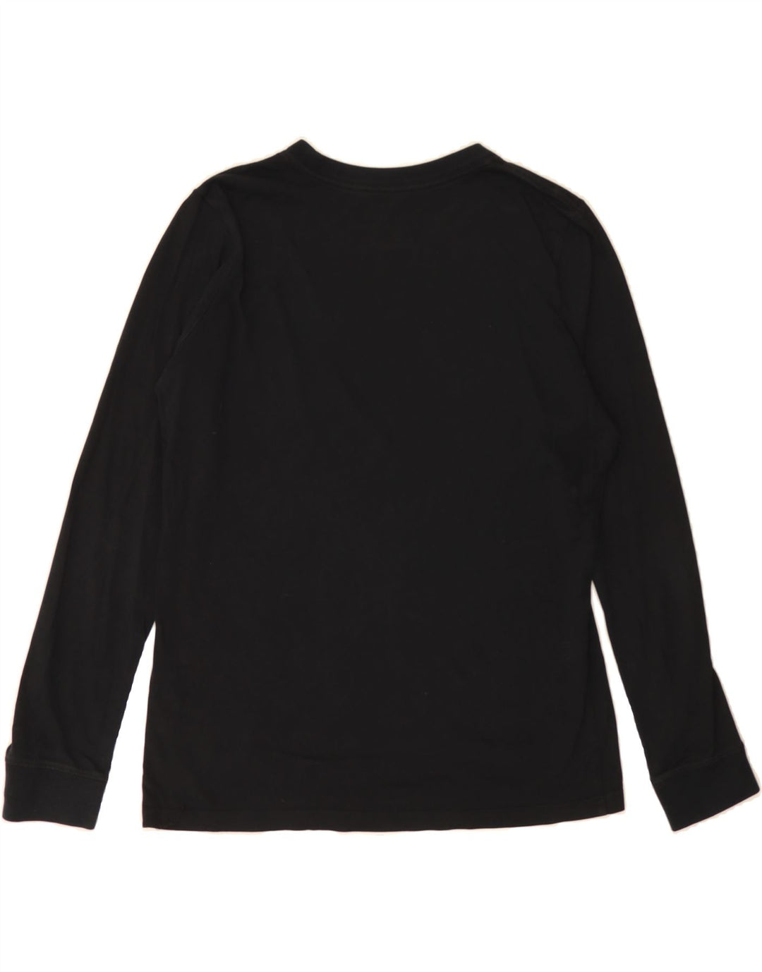 NIKE Womens Top Long Sleeve UK 14 Medium Black Cotton Vintage Nike and Second-Hand Nike from Messina Hembry 