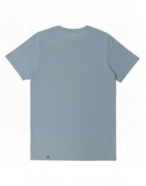 Jack & Jones Herre grafisk T-shirt Top Medium Blue Bomuld
