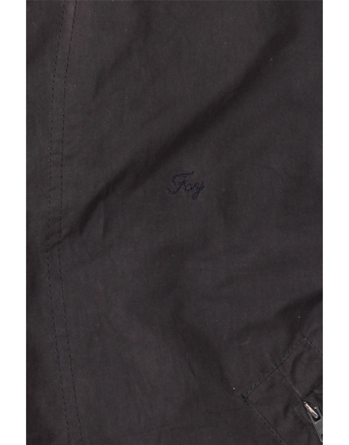 Fay Herre Bomber Jacket UK 42 XL Navy Blue