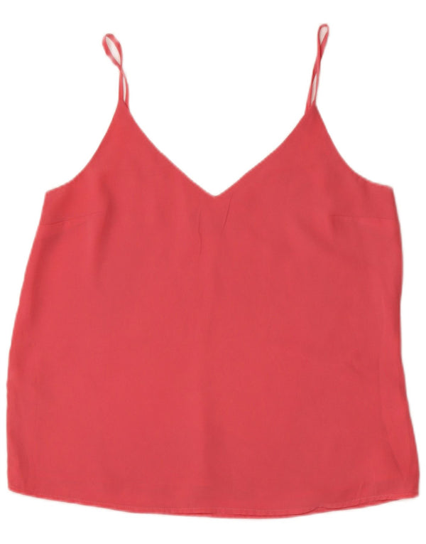 Oasis Dame Cami Top UK 12 Medium Pink Polyester