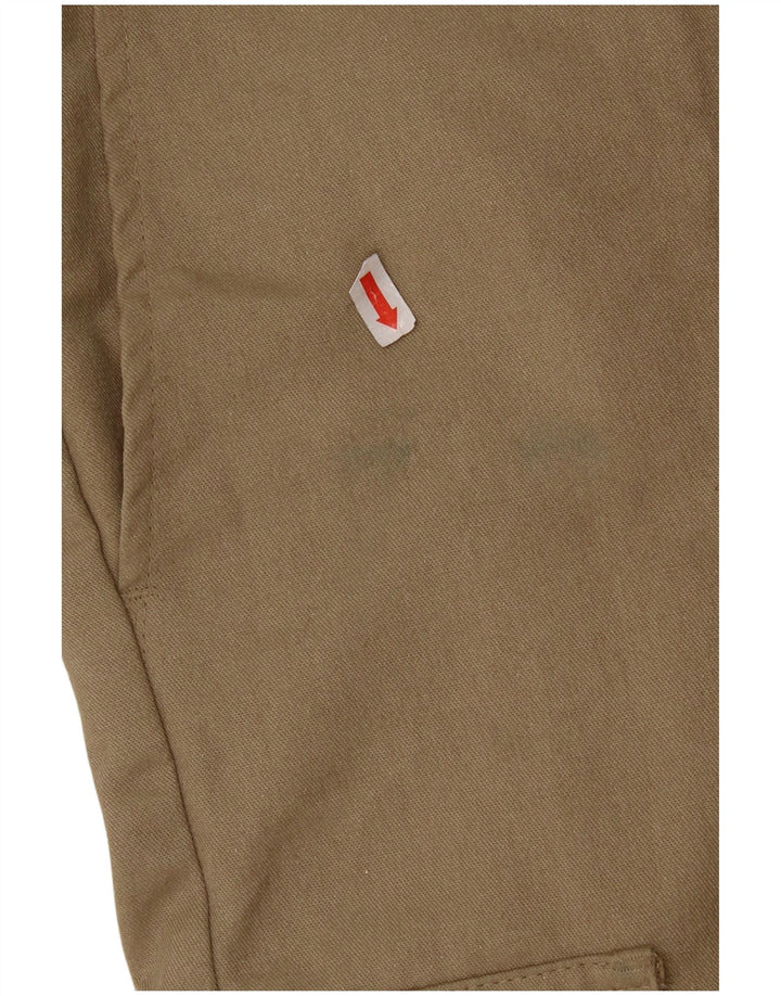 DICKIES Mens Cargo Shorts W38 XL Beige Polyester