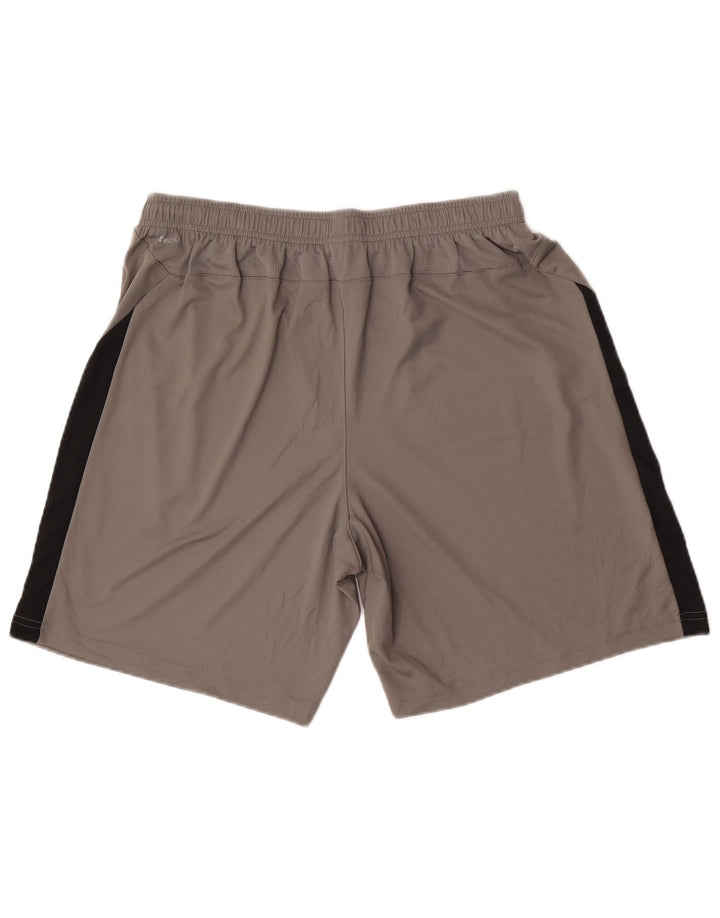 Puma Sportshorts til mænd Large Grå Colourblock Polyester