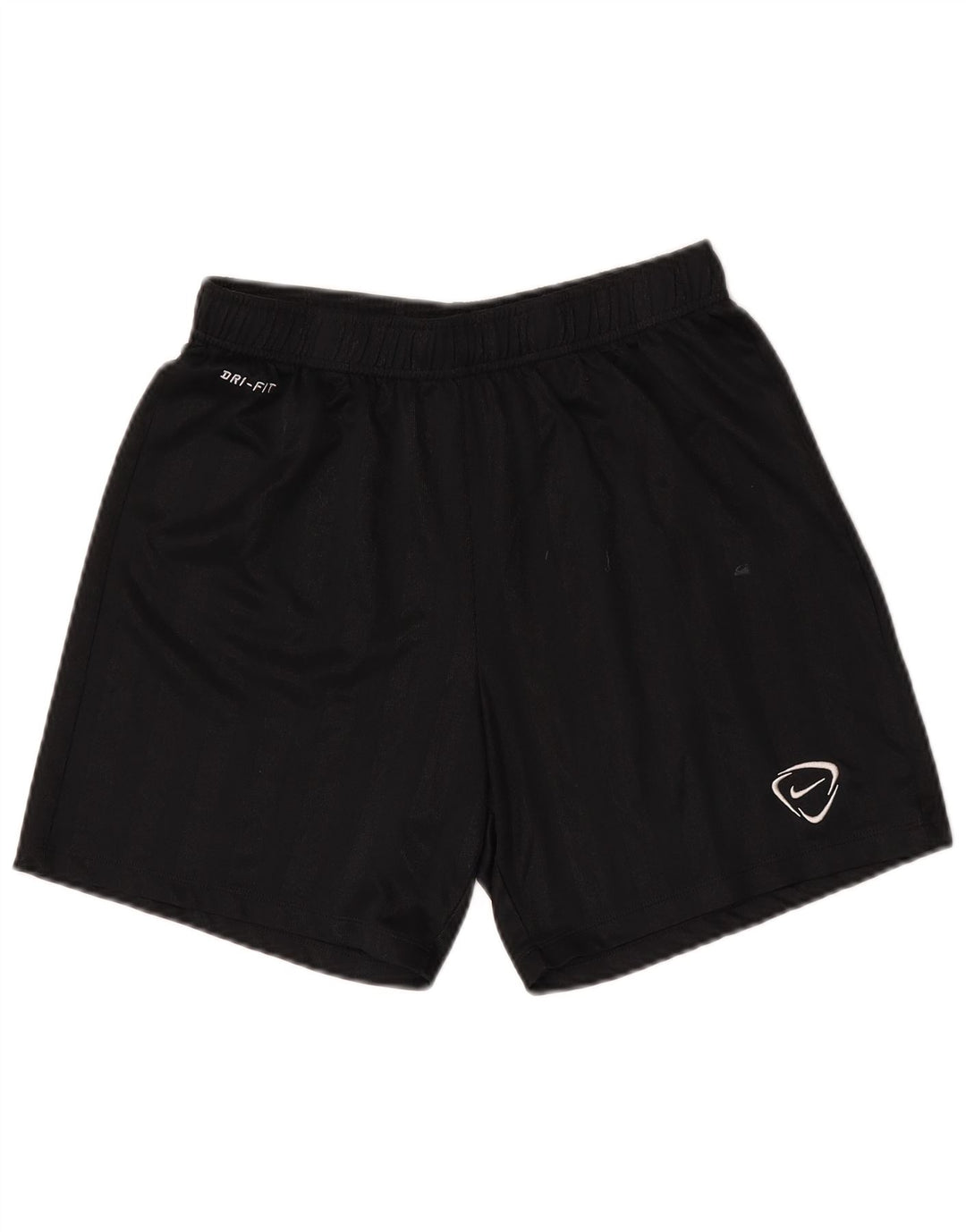 NIKE Dri Fit sportsshorts til mænd mellem sort nålestribet polyester