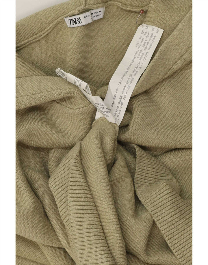 Zara Hættetrøje til mænd Medium Khaki Viscose