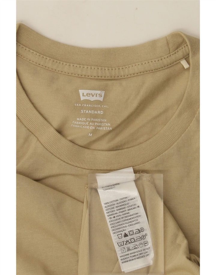LEVI'S Herre Standard Top Langærmet Medium Beige Bomuld