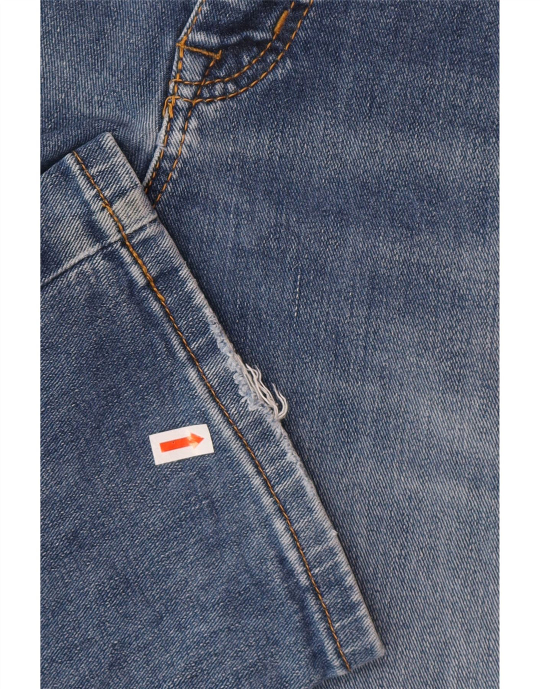 WRANGLER Herre Texas Stretch Straight Jeans W32 L30 Blå Bomuld