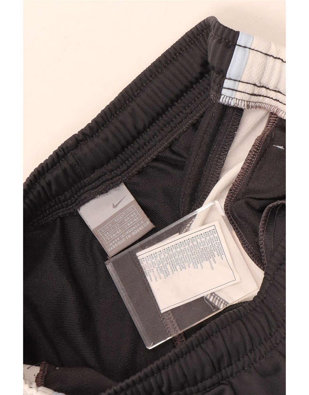 Nike Træningsdragtsbukser til mænd UK 35/37 Small Grey Colourblock Polyester