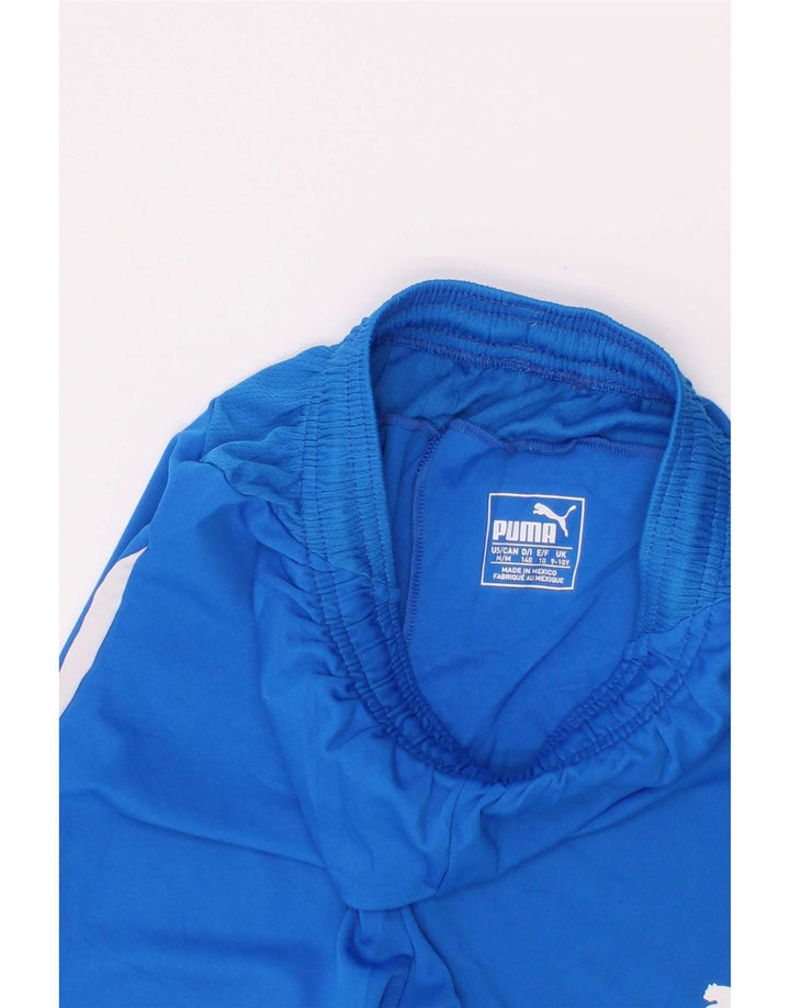 Puma Boys Sports Shorts 9-10 år Blå Colourblock
