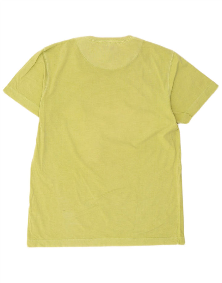 Rifle Herre Grafisk T-Shirt Top Stor Grøn Bomuld