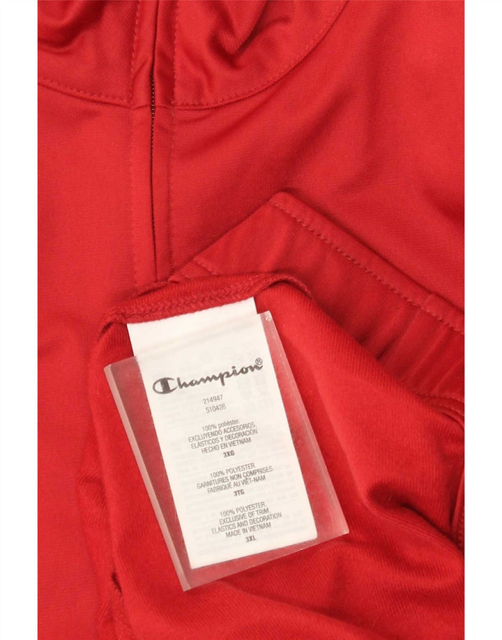 Champion Herre træningsdragt Topjakke 3XL Rød Polyester