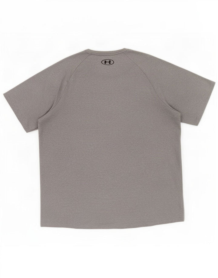 Under Armour Herre T-Shirt Top Stor Grå