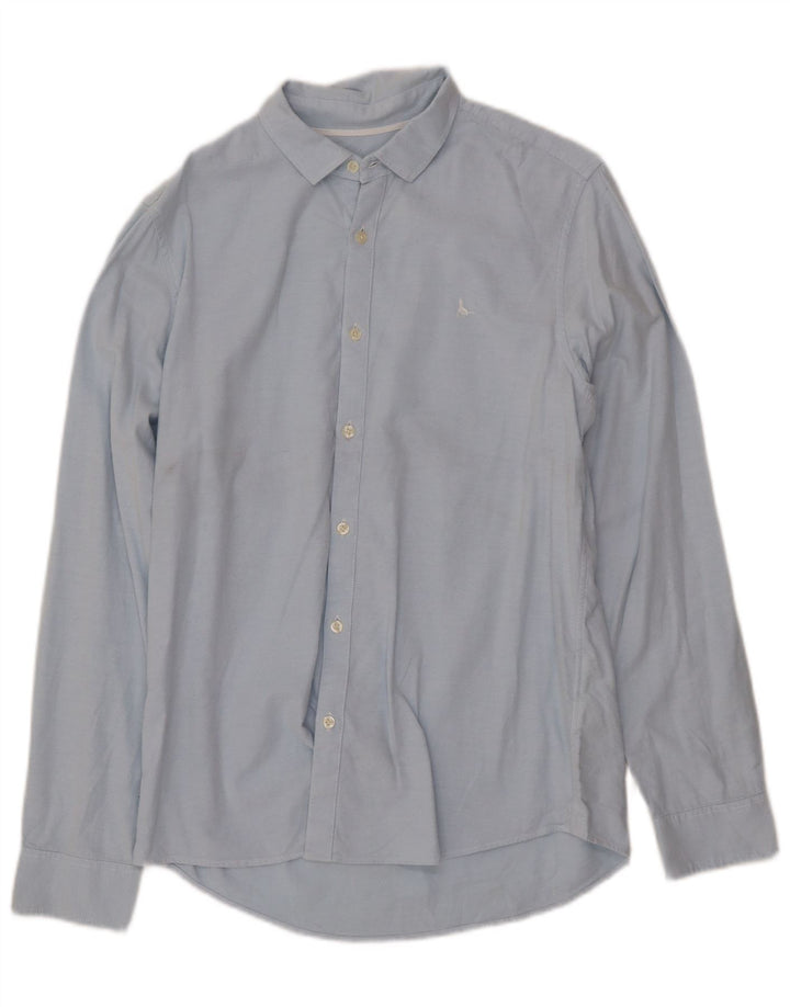 JACK WILLS Herre Classic Fit skjorte Medium Blue Bomuld