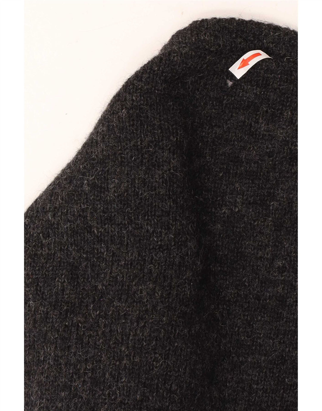 Rodrigo Herre V-hals sweater Stor Grå Argyle/Diamond Wool