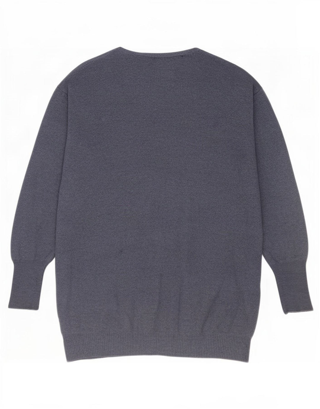 Marks & Spencer Dame Oversized Cardigan Sweater UK 16 Large Navy Blue