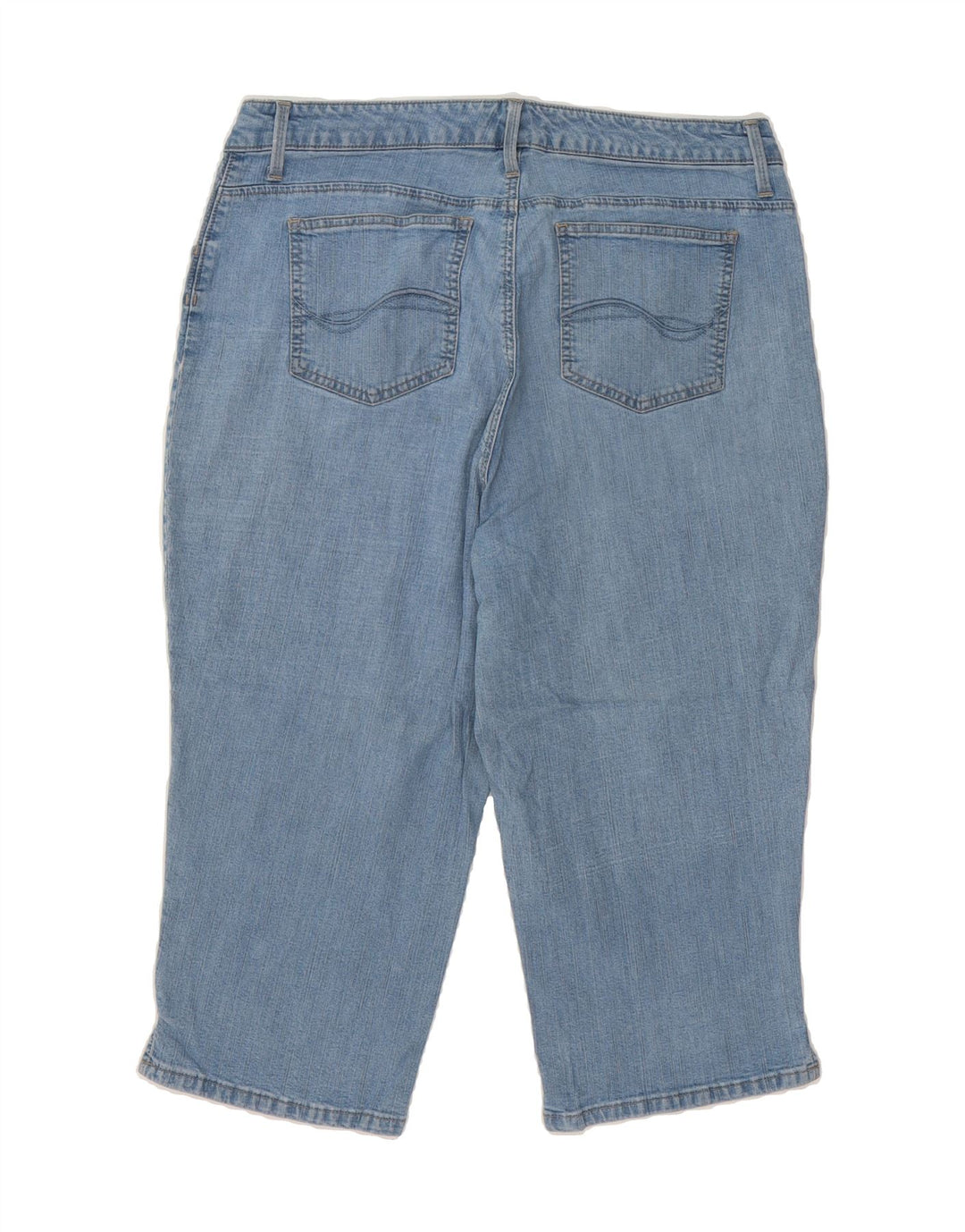 LEE Womens Capri Jeans W40 L19 Blue Cotton Vintage Lee and Second-Hand Lee from Messina Hembry 