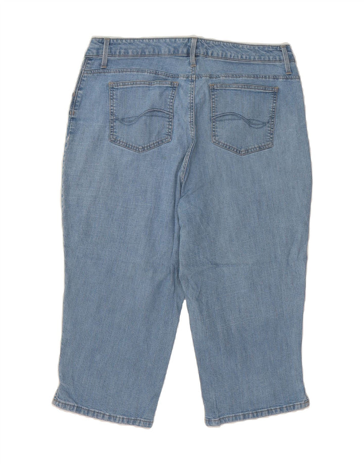 LEE Womens Capri Jeans W40 L19 Blue Cotton Vintage Lee and Second-Hand Lee from Messina Hembry 