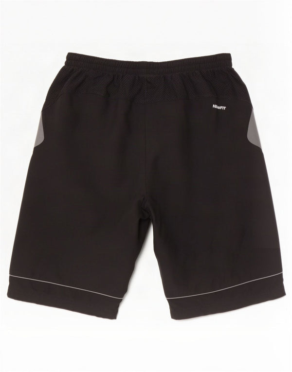 Nike Sportsshorts til mænd Small Black Colourblock Polyester