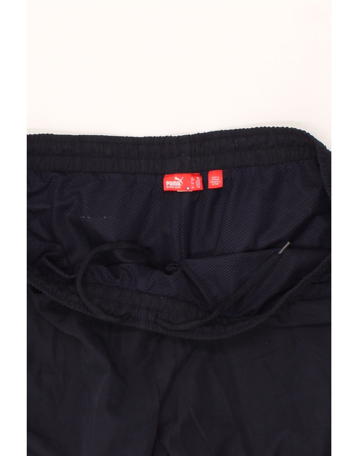 PUMA Mens Sport Shorts 2XL  Navy Blue Vintage Puma and Second-Hand Puma from Messina Hembry 