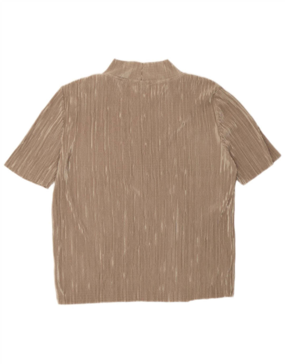 Zara Dame Bluse Top UK 14 Medium Beige