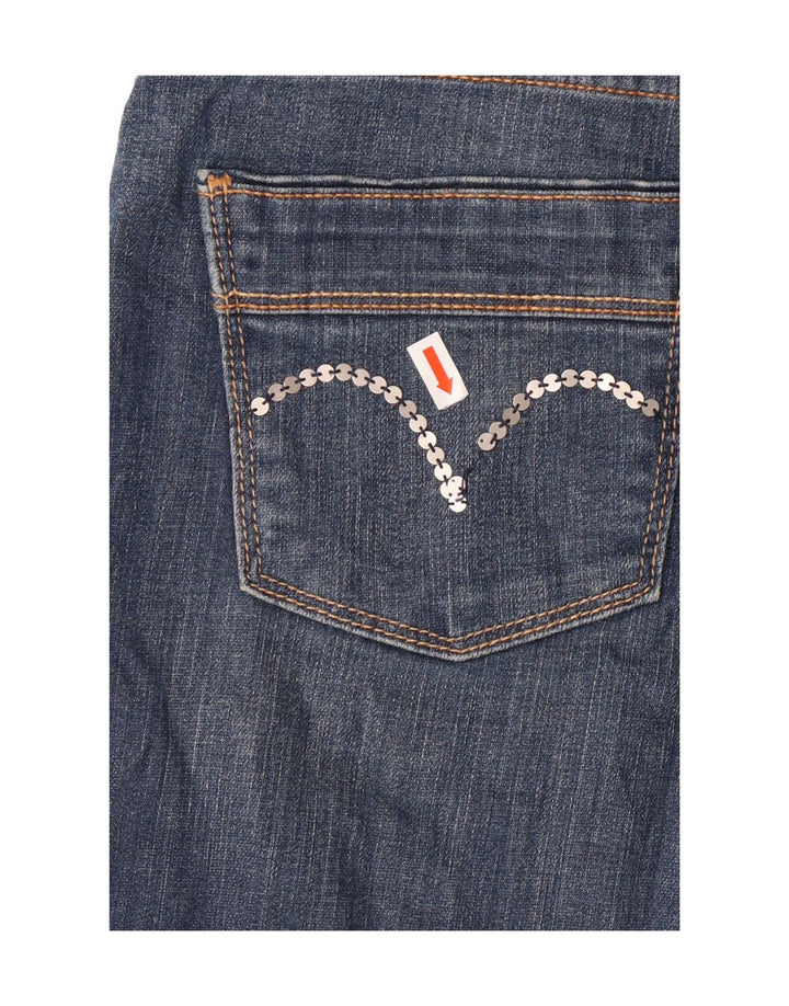 LEVI'S Womens Denim Shorts US 8 Medium W30 Blue Cotton Vintage Levi's and Second-Hand Levi's from Messina Hembry 