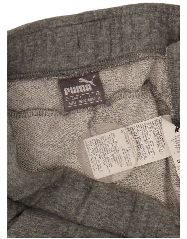 Puma Herre grafiske sportsshorts Medium Grey Flecked Bomuld