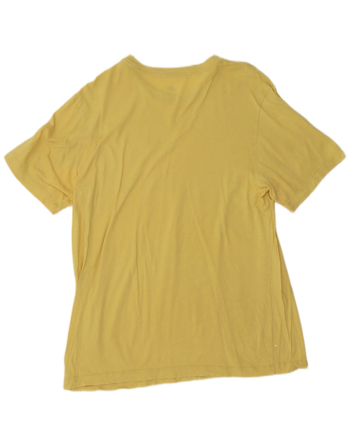 Nike Herre T-shirt Top Medium Gul
