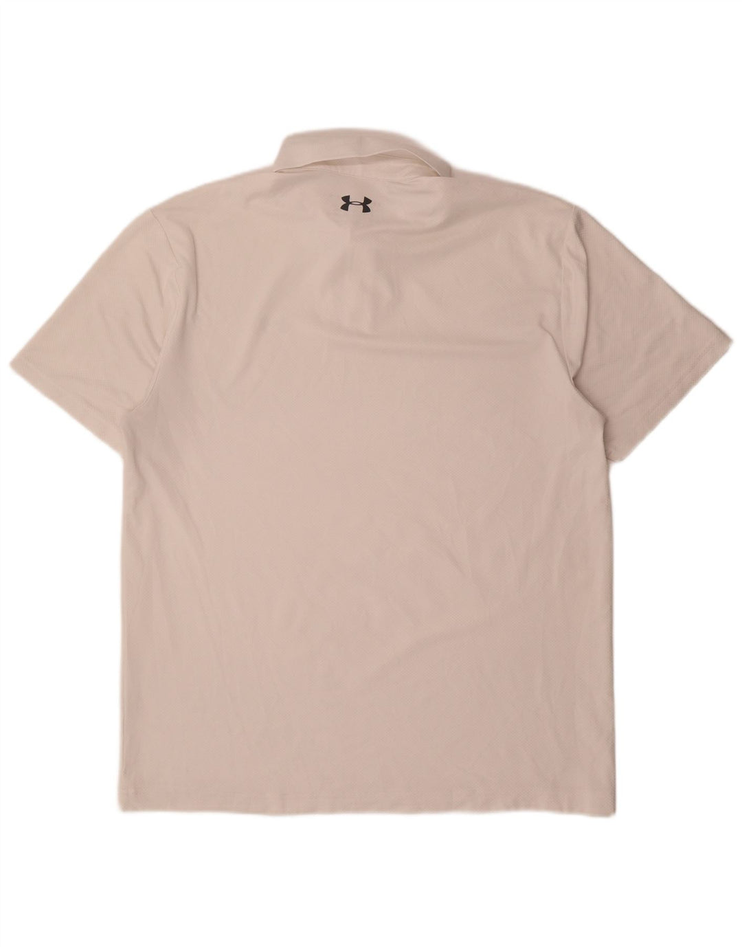 Under Armour Herre Polo Shirt Large White