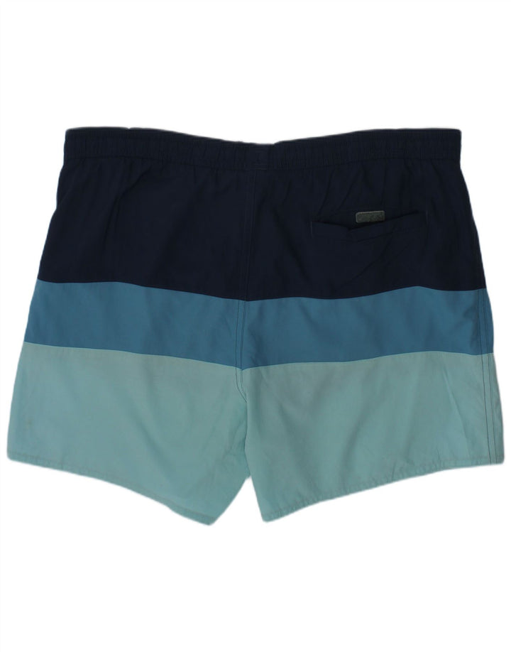 Adidas Badeshorts til drenge 13-14 år Marineblå Colourblock Polyester