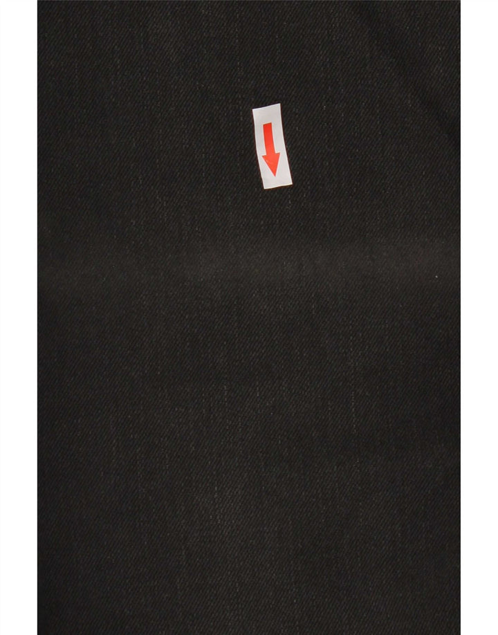 Hugo Boss Straight Jeans til mænd W32 L34 Sort bomuld