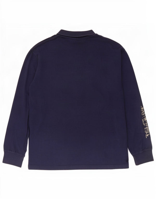 Murphy & Nye Herre Sailmakers Grafisk Top Langærmet Medium Navy Blue