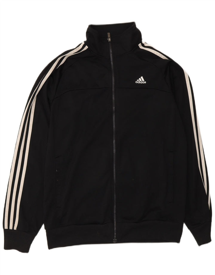 Adidas Træningsdragt til mænd Topjakke UK 40/42 Medium Sort Polyester