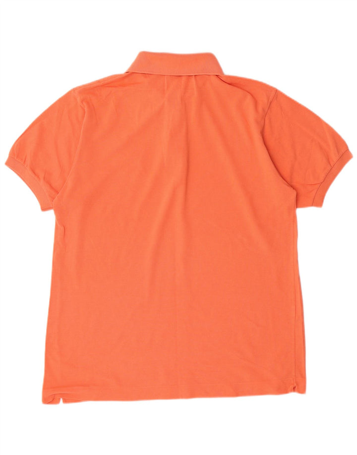 Lacoste herre poloskjorte str. 4 Medium Orange bomuld