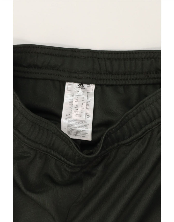 ADIDAS Mens Graphic Tracksuit Trousers Joggers XS Green Polyester Vintage Adidas and Second-Hand Adidas from Messina Hembry 