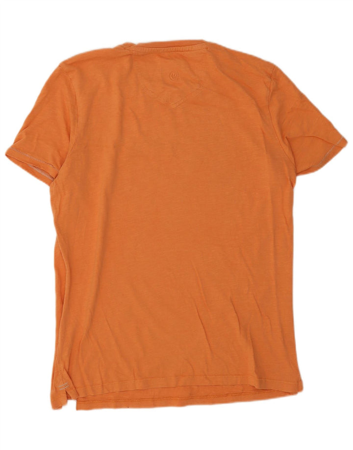 Fat Face Herre Grafisk T-Shirt Top Medium Orange